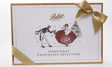 Bettys Christmas chocolate selection
