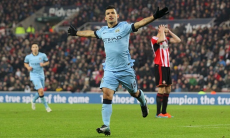 Aguero makes it 4-1.