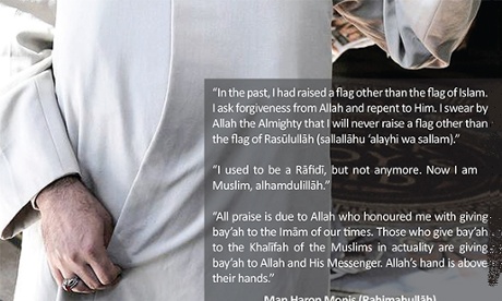 Man Haron Monis - Isis magazine