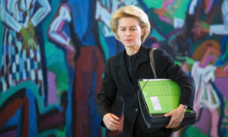 German Defence Minister Ursula von der Leyen