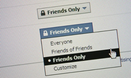 Facebook privacy setting