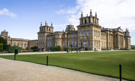 Blenheim Palace, Oxfordshire, England.
