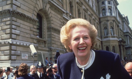 Margaret Thatcher pictured in 1987.