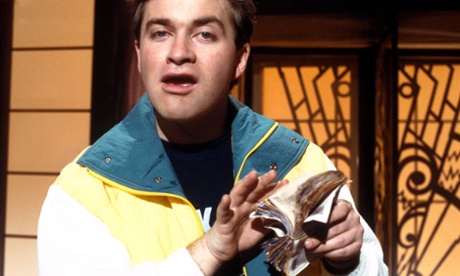 Harry Enfield as Loadsamoney came later (1987/8)