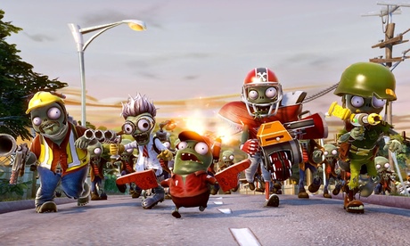 The family-friendly Plants vs Zombies is, as the title suggests, joyfully funny. Photograph: PR