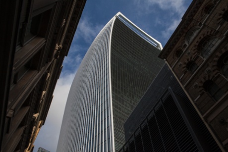 20 Fenchurch Street is a commercial skyscraper in London that takes its name from its address on Fenchurch Street, in the historic City of London financial district. It has been nicknamed The Walkie-Talkie because of its distinctive shape.buildingarchitecturewalkietalkiecitylondonarchitectsfinancedesign