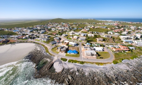 The West Coast town of Yzerfontein, north of Cape Town.