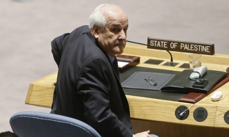 Palestinian Ambassador to the United Nations Riyad Mansour