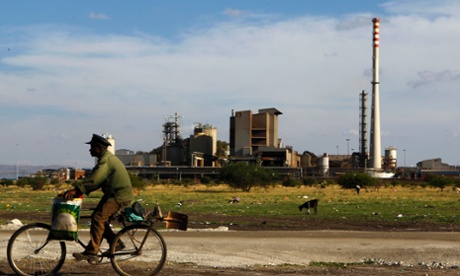 Lonmin mine outside Rustenburg in South Africa. Photo: Reuters/Siphiwe Sibeko.