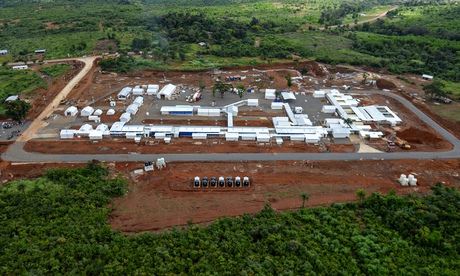 Kerry Town Ebola treatment centre in Sierra Leone