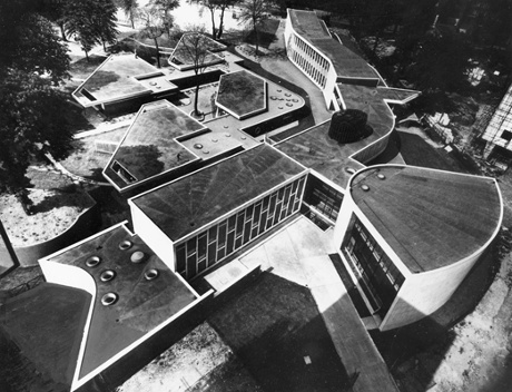 Hallfield Primary School, Bishop's Bridge Road, Paddington, London, 1955