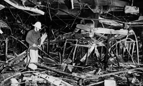 Bob Lambert has been accused of being part of a plot to set fire to Debenhams stores.