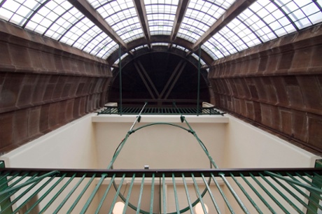 View of interior of Scotland Street School