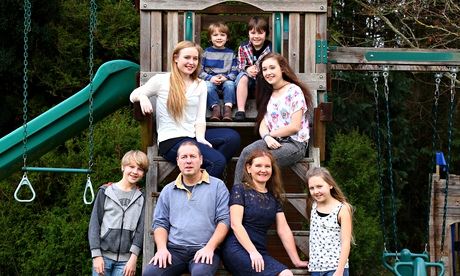 Julia Bramble and family