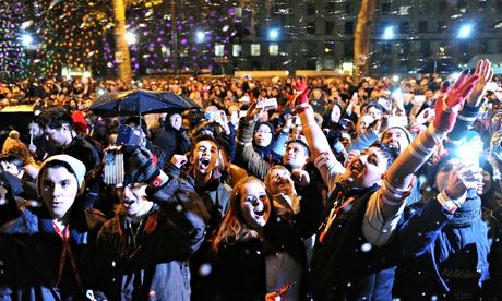 Half a million people attended last year's free New Year's Eve celebrations in London