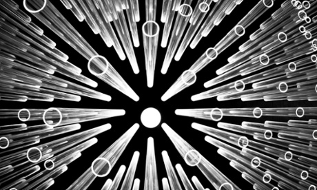 Solyndra tubes in an art exhibition at UC Berkeley