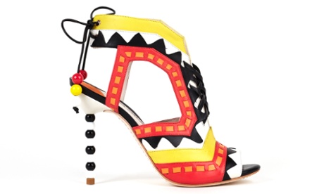 Heels by Sophia Webster at Shoes: Pleasure and Pain at the V&A