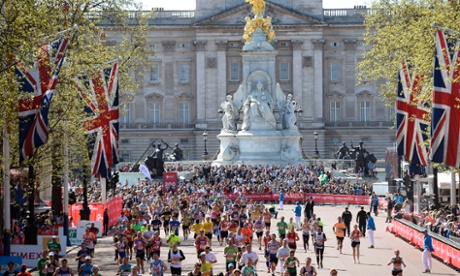 This year's London marathon.