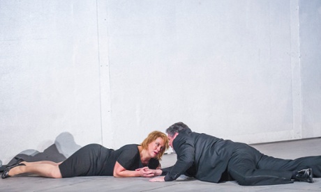 Nina Stemme (Isolde) and Stephen Gould (Tristan) in Tristan Und Isolde by Richard Wagner @ Royal Opera House.(Opening 5-12-14)