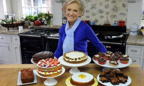Queen of cakes … Mary Berry.