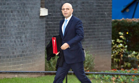 Culture secretary Sajid Javid 