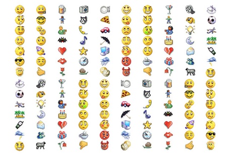 msn messenger emoticons