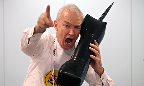 Jon Snow at the Annual ICAP Charity Day in London.