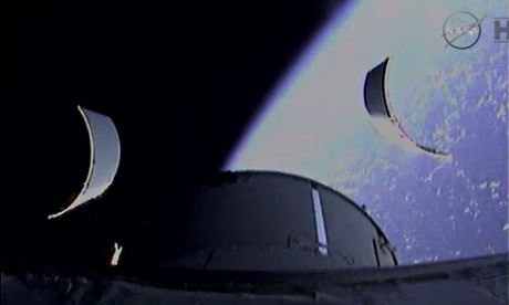 Views from the Orion flight launch.