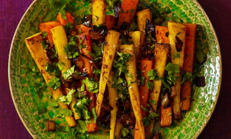 Pan-Roasted Parsnips and Carrots with Cumin