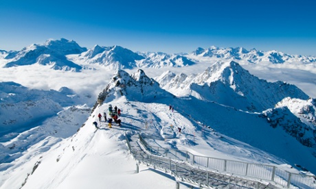 Ski Mont-Fort, Verbier, Switzerland