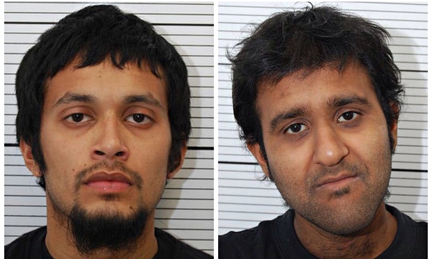 Mohammed Nahin Ahmed and Yusuf Zubair Sarwar, both of Birmingham, were sentenced to nearly - Mohammed-Nahin-Ahmed-and--010