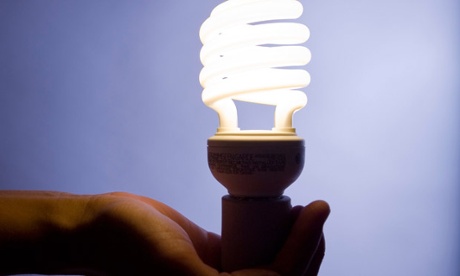 Hand holding a lightbulb