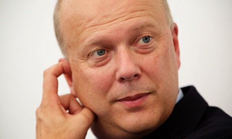Chris Grayling: foiled in his attempt to ban prisoners from receiving books.