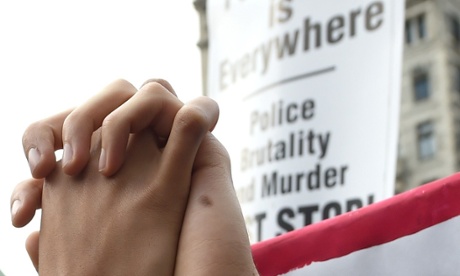 hands holding ferguson