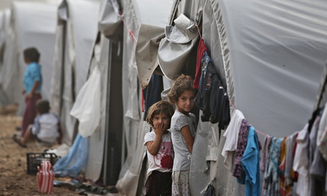 Syrian Kurdish refugee children