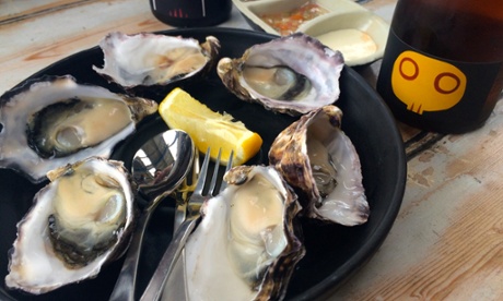 Oysters at Get Shucked. 