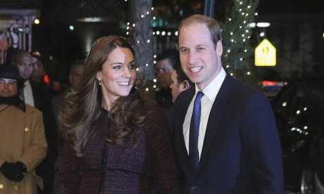 Prince William and Kate, Duchess of Cambridge  arrive at the Carlyle hotel in New York.