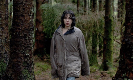 Out in the wilderness ... Scarlett Johansson in Under the Skin