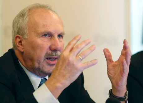 European Central Bank (ECB) Governing Council member Ewald Nowotny.