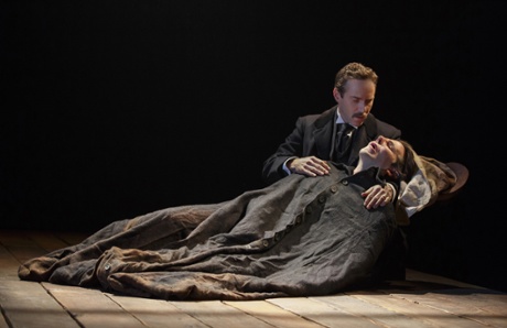 Bradley Cooper, foreground, and Alessandro Nivola  in The Elephant Man.