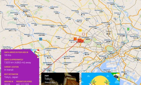 Google Santa Tracker 2014 for Android.