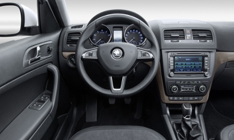 Inside story: the comfortable and well-laid out interior of the Yeti.