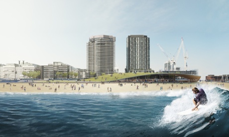 Designs for Surf Park Docklands in Melbourne
