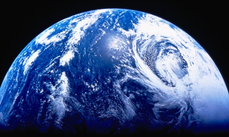 Satellite view of Earth