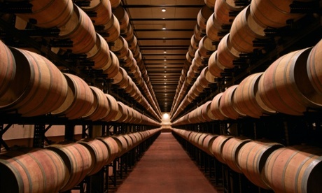 Wine barrels