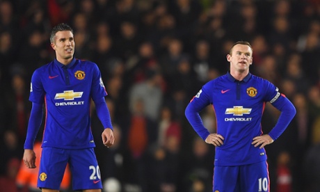 Apart from the Van Persie goal, it has been a disappointing, disjointed half from United.