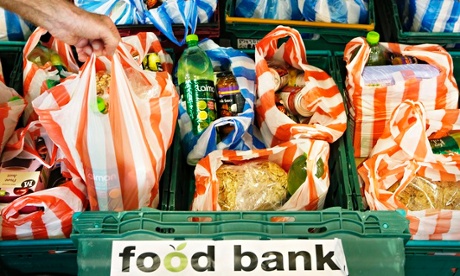 A food bank in Aberdeen.