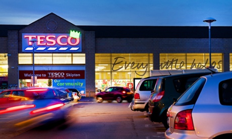 Tesco has recorded the biggest-ever loss in UK retail history
