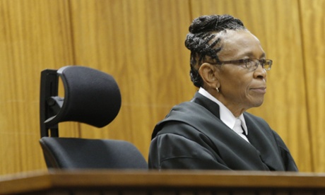 Judge Thokozile Masipa during the appeal hearing.