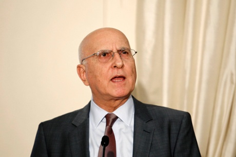 Former European Union environment commissioner Stavros Dimas, back in 2012.